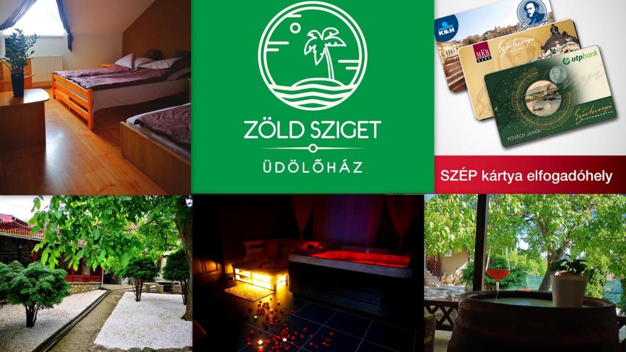 艾格扎洛克Zoeld Sziget Wellness住宿加早餐旅馆 外观 照片